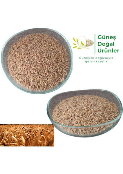 Köy Değirmeninde Öğütülmüş Esmer Bulgur 1kg