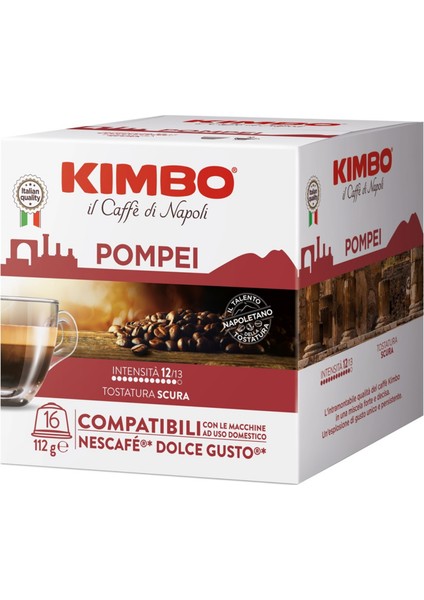 Pompei Dolce Gusto Uyumlu Kapsül Kahve (16’lı Kutuda)