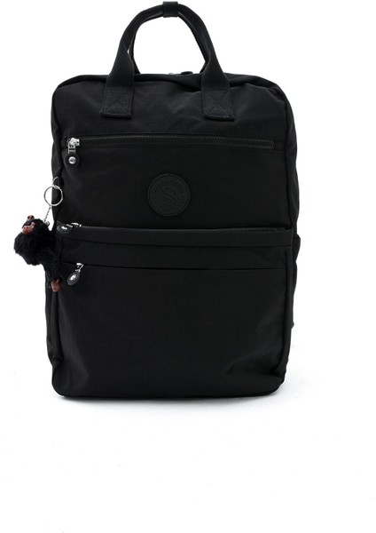 Unisex Suya Dayanıklı Krinkıl Kumaş Çok Gözlü Büyük Boy Laptop Okul ve Sırt Çantası indirimleri