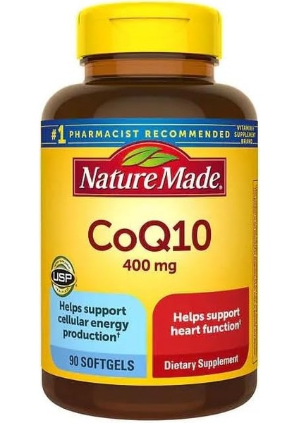 Coq10 400 Mg 90 Softgels