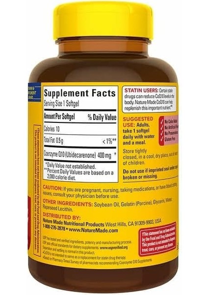 Coq10 400 Mg 90 Softgels
