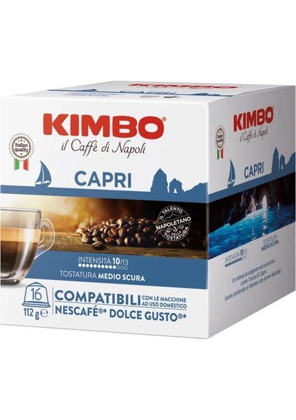 Capri Dolce Gusto Uyumlu Kapsül Kahve (16’lı Kutuda)