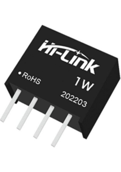 B0524S-1WR3 Dc-Dc 1W 4.5-5.5V Giriş 24V Çıkış Voltaj Dönüştürücü