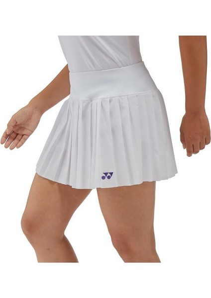 Tenis Şort Etek Beyaz Kadın 26123 indirimleri