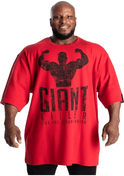 Giant Killer Iron Tee, Chili Red