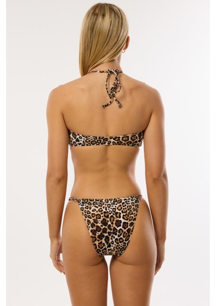 4659 Leopar Bikini Takımı