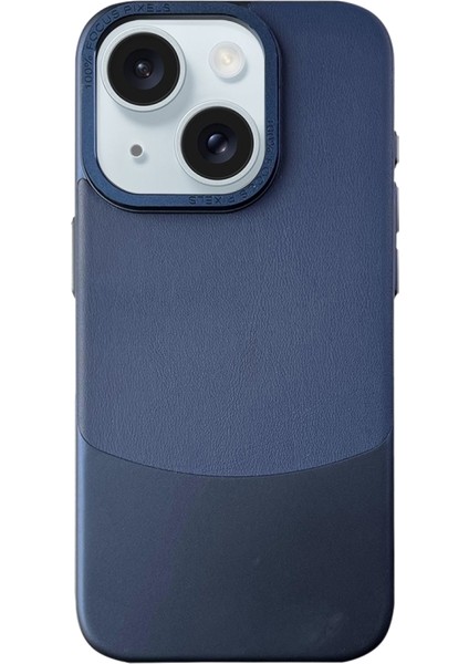 iPhone 13 Kılıf Stylis Napa Texture Pc Leather Kapak