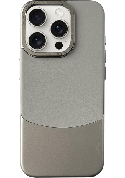 iPhone 14 Pro Kılıf Stylis Napa Texture Pc Leather Kapak