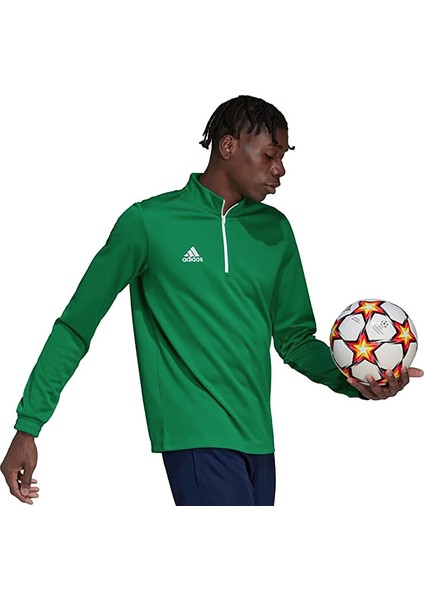 ENT22 Tr Top Erkek Futbol Uzun Kollu Antrenman Üstü HI2129 Yeşil modelleri