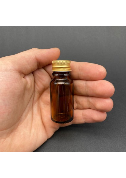 JUNİBELİW 8 Adet 10ML Gold Metal Kapak Amber Mini Cam Şişe Çok Amaçlı Plastik Kapaklı Shot Şişesi 8X10ML fiyatları