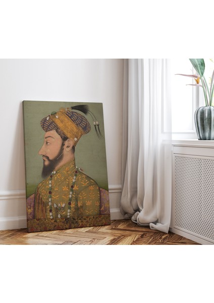 Prens Aurangzeb Portresi Sanatsal Duvar Dekorasyon Kanvas Tablo