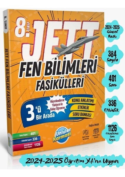 Ünlüler Karması 8. Sınıf LGS Jett Fen Bilimleri Fasikülleri