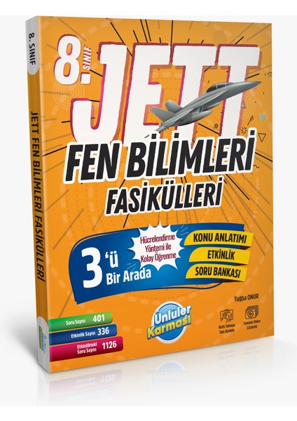 Ünlüler Karması 8. Sınıf LGS Jett Fen Bilimleri Fasikülleri