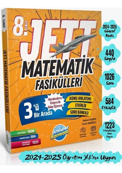 8. Sınıf LGS Jett Matematik Fasikülleri