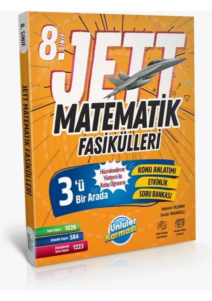 Ünlüler Karması 8. Sınıf LGS Jett Matematik Fasikülleri