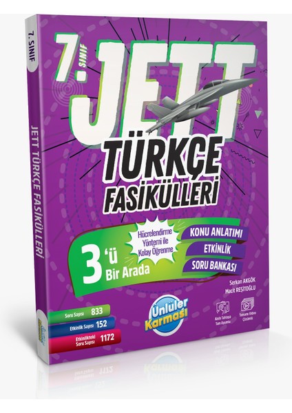 Ünlüler Karması 7. Sınıf Jett Türkçe Fasikülleri