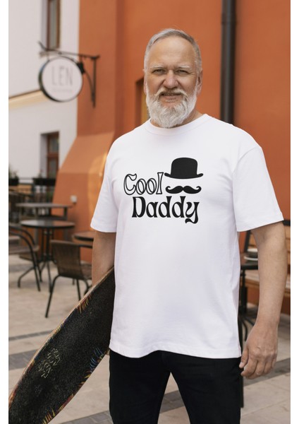 Cool Daddy Tshirt Babalar Günü Hediyelik T-Shirt