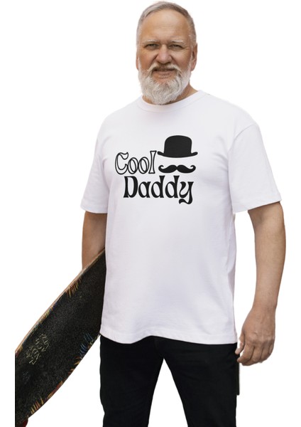 Cool Daddy Tshirt Babalar Günü Hediyelik T-Shirt