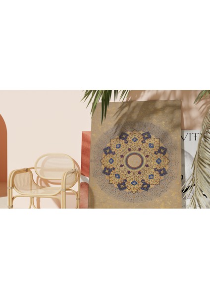 16YY Sanatsal Mandala Duvar Dekorasyon Kanvas Tablo fiyatları