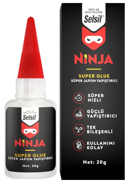 Ninja Japon Yapıştırıcı 20 gr 502