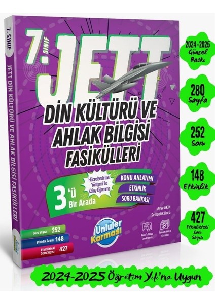 Ünlüler Karması 7. Sınıf Jett Din Kültürü ve Ahlak Bilgisi Fasikülleri