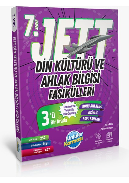 Ünlüler Karması 7. Sınıf Jett Din Kültürü ve Ahlak Bilgisi Fasikülleri