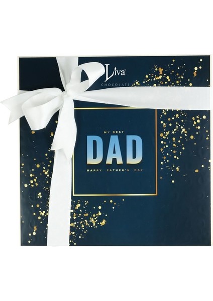 Babalar Günü Dad Desenli Madlen Çikolata 48 Adet