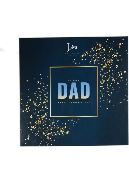 Babalar Günü Dad Desenli Madlen Çikolata 48 Adet