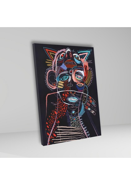 Tekli Dikey Kanvas Psikiyatri Poliklinik Tablosu Şizofreni fiyatları