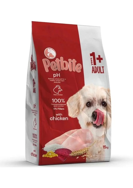 Yetişkin Tavuklu Köpek Maması 15 kg