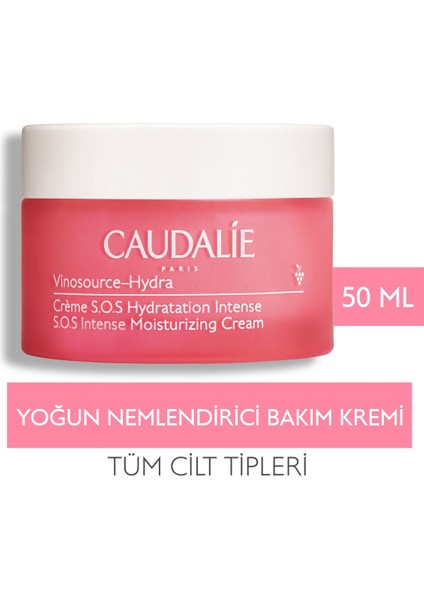 Marka Caudalie Vinohydra Yoğun Nemlendirici Bakım Kremi 50 ml