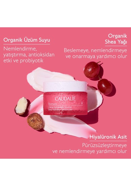 Marka Caudalie Vinohydra Yoğun Nemlendirici Bakım Kremi 50 ml