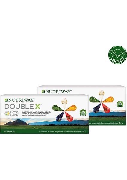 Double X Yedek Paket (62 Günlük Yedek Ürün) Nutriway™