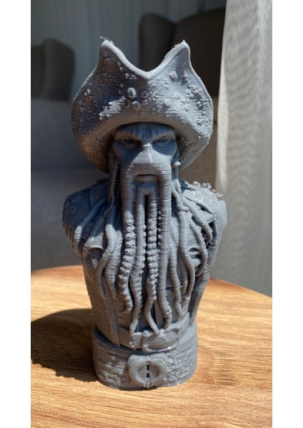 Davy Jones Figür Karayip Korsanları Uçan Hollandalı Büstü 15CM