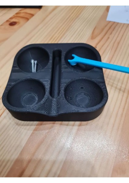 Ergonomik Boya Tepsisi ve Fırça Tutucu
