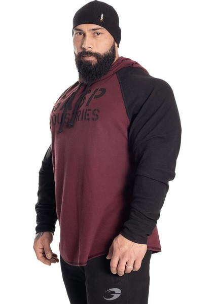 L/s Thermal Hoodie, Maroon