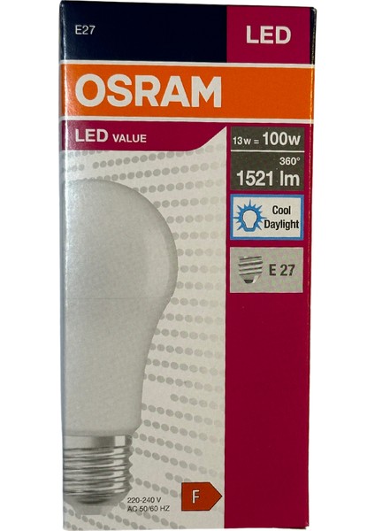 13W (100W) 6500K (Beyaz Işık) E27 Duylu LED Ampul (2 Adet)