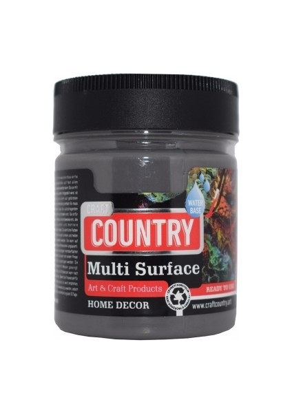 Country Multi Surface Hobi Boyası 1094 Antrasıt 120CC