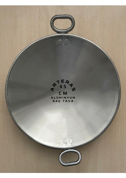 Alüminyum Metalik Kavurma Saç Tava 45 Cm
