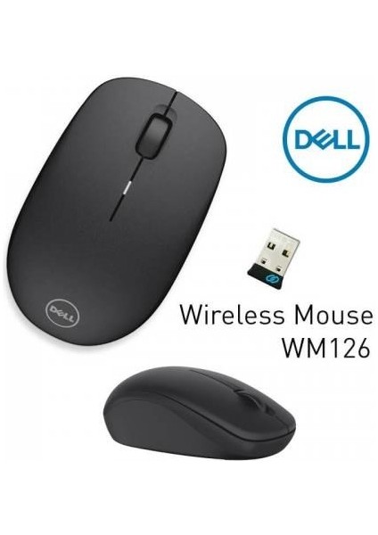 570-AAMH Kablosuz Optik Siyah Mouse