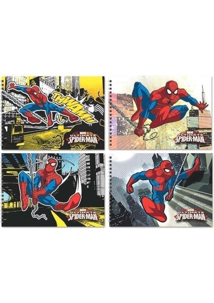 Keskin Color Spider-Man 17*25 Spiralli Resim Defteri 15YP. 300115-06