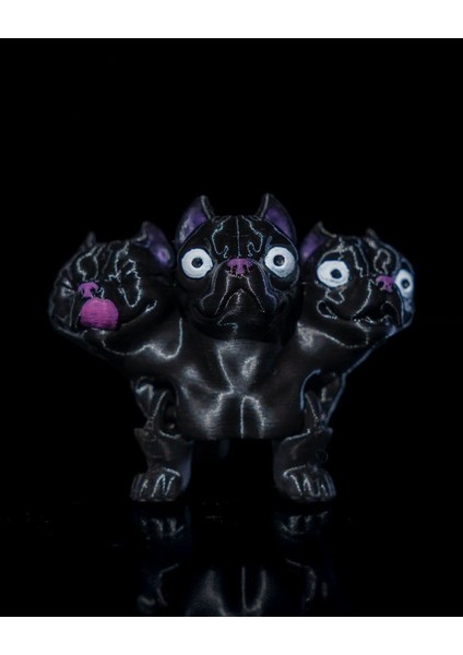 Harry Potter Felsefe Taşı Cerberus Çift Başlı Köpek Fluffy Hareketli oyuncak 13 cm