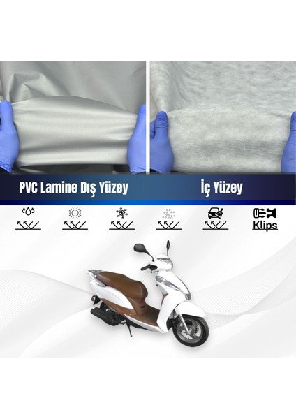 Ultra Shop Motoran Elite Su Geçirmez Motosiklet Branda 4 Mevsime Uygun Motor Brandası