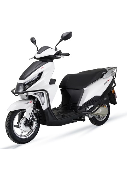 Crv 125 Benzinli Scooter - Beyaz