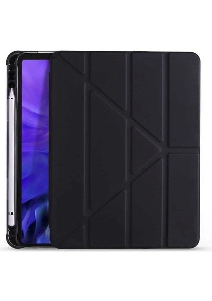 Apple iPad Air 11 2024 Kılıf Redclick Tri Folding Kalem Bölmeli Standlı Kılıf