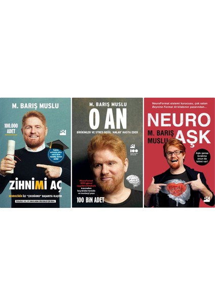 O An - Zihnimi Aç - Neuro Aşk - 3 Kitap - M. Barış Muslu