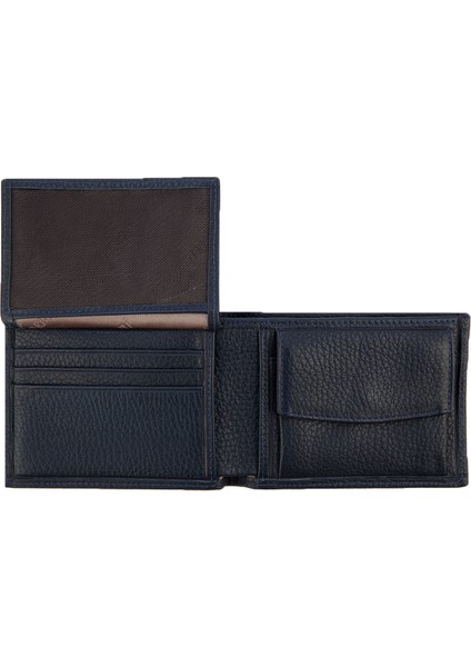 Deri Erkek Cüzdan Lacivert C148-04 fırsatları