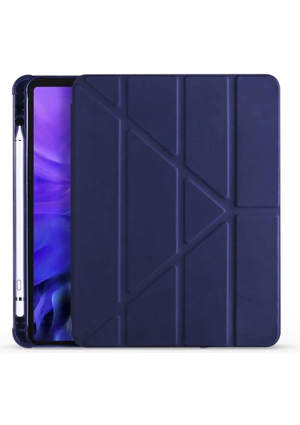 Apple iPad Air 11 2024 Kılıf Redclick Tri Folding Kalem Bölmeli Standlı Kılıf
