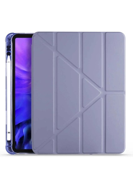 Apple iPad Air 11 2024 Kılıf Redclick Tri Folding Kalem Bölmeli Standlı Kılıf