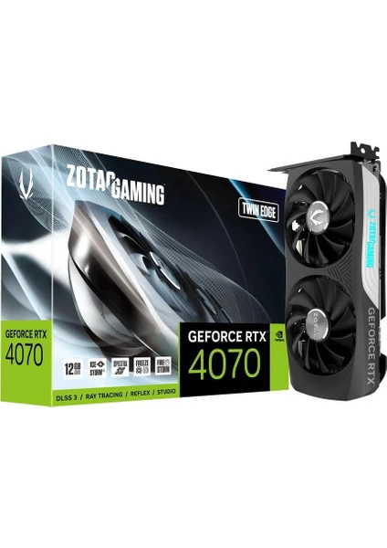 Nvıdıa Geforce Rtx 4070 Twin Edge ZT-D40700E-10M 12 GB GDDR6X 192 Bit Ekran Kartı